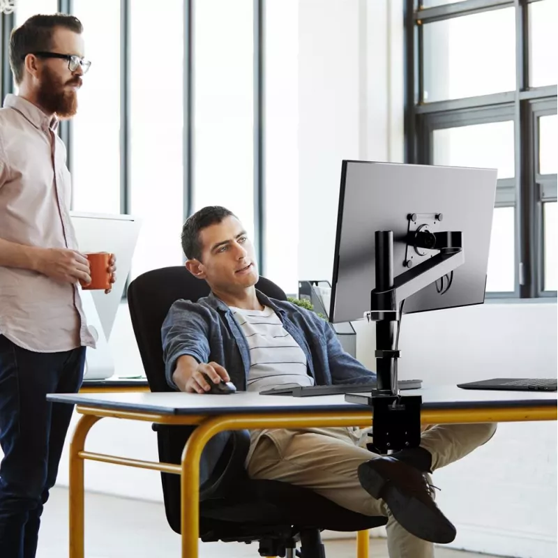 ERGOTRON NX braço de monitor - preto mate