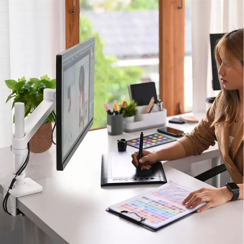 ERGOTRON NX braço de monitor - branco