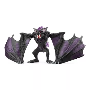 Brinquedo Schleich ELDRADOR CREATURES Shadow Bat preto roxo 70792S