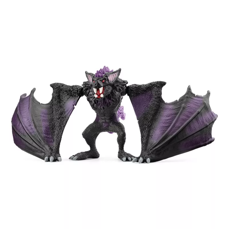 Brinquedo Schleich ELDRADOR CREATURES Shadow Bat preto roxo 70792S