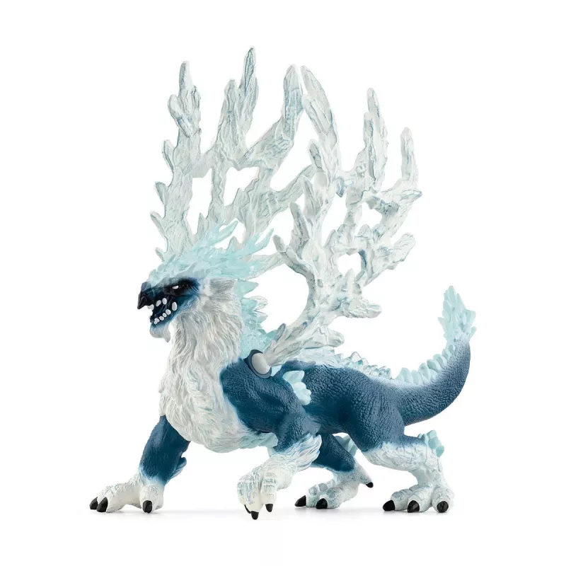 schleich ELDRADOR CREATURES Ice Dragon, 7 ano(s), mundo de gelo, monstros e dragões, azul, branco, plástico