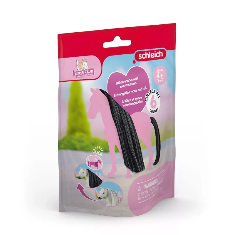 schleich HORSE CLUB Sofias Beauties Haar Beauty cavalos preto