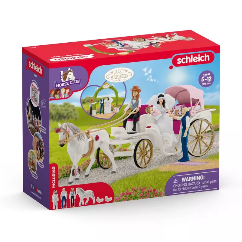 Carruagem de noivos Schleich HORSE CLUB 42641S multicolor
