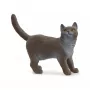 Figura Schleich Gato Britânico de Pelo Curto Modelo 13973, castanho-cinzento, para crianças a partir de 3 anos