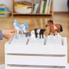 schleich HORSE CLUB Garanhão Mangalarga Marchador, 5 anos, Cavalos, Preto, Castanho, Branco, Plástico