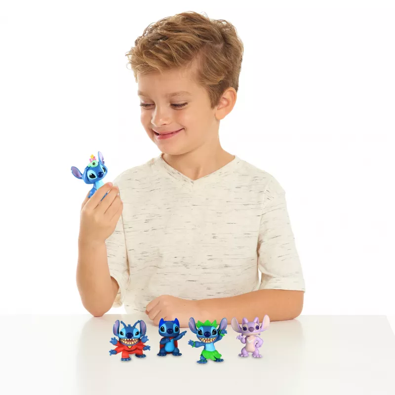Just Play Conjunto de Figuras Colecionáveis Stitch Pack de 5