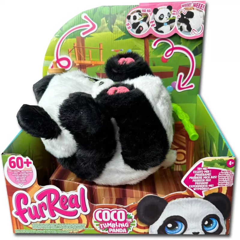 Just Play FurReal - Coco O Panda Rolante, Menino/Menina, 4 ano(s), com Som