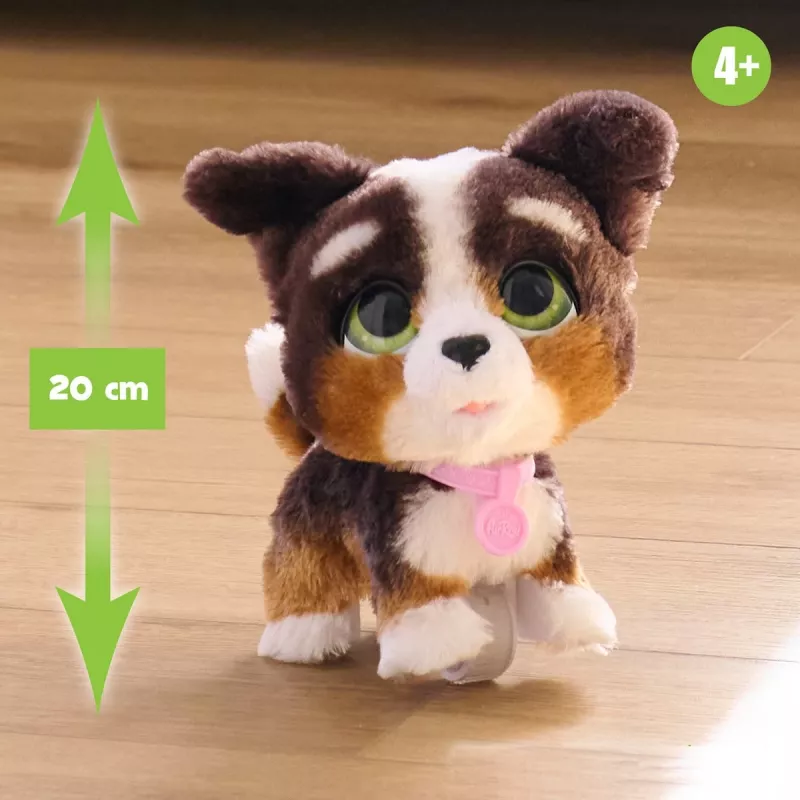 FurReal Walkalots Bernedoodle Puppy, Menino/Menina, 4 anos, com Sons