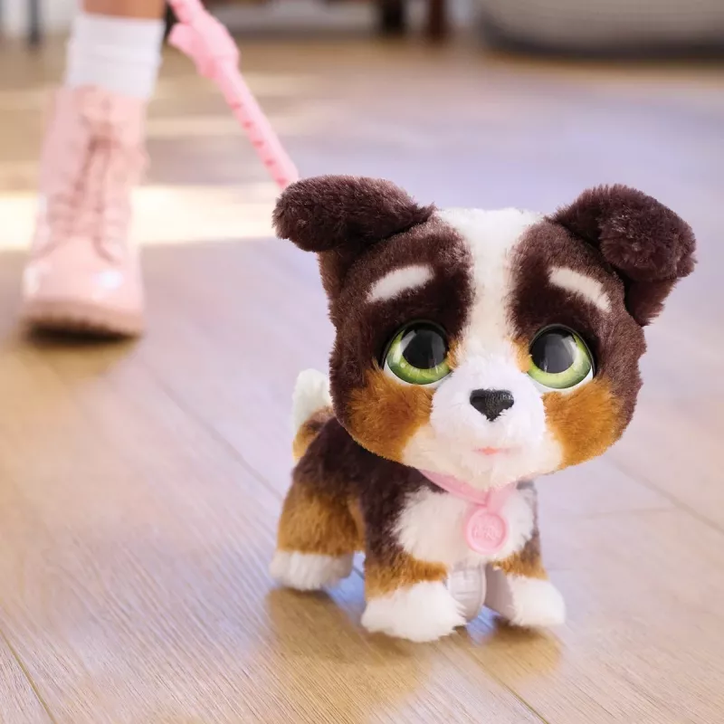 FurReal Walkalots Bernedoodle Puppy, Menino/Menina, 4 anos, com Sons
