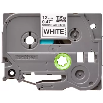 Fita de etiquetar Brother TZe-S231 12mm preto sobre branco