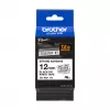 Fita de etiquetar Brother TZe-S231 12mm preto sobre branco