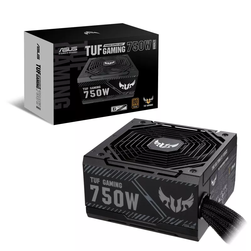 Fonte de alimentação ASUS TUF-GAMING-750B 750 W 20+4 Pin ATX ATX preto