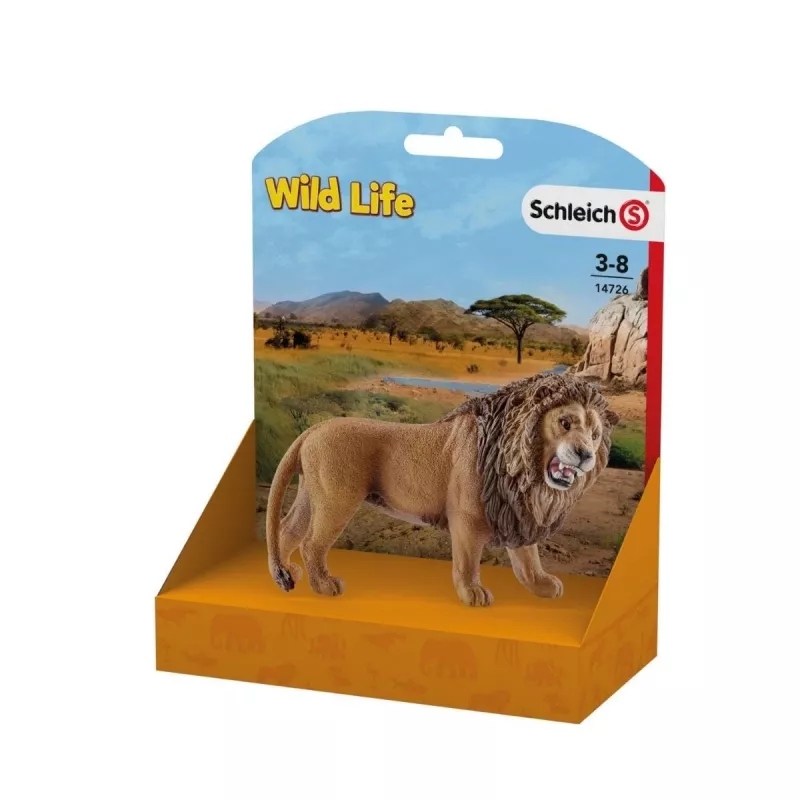 Schleich WILD LIFE leão a rugir multicolor plástico a partir de 3 anos