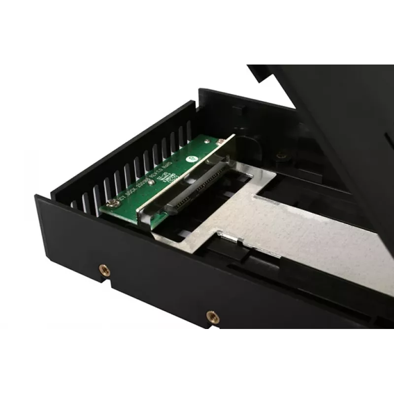 ICY DOCK EZConvert Air Lite MB882SP-1S-3B adaptador de baia de unidade SATA de 2,5" para 3,5", preto
