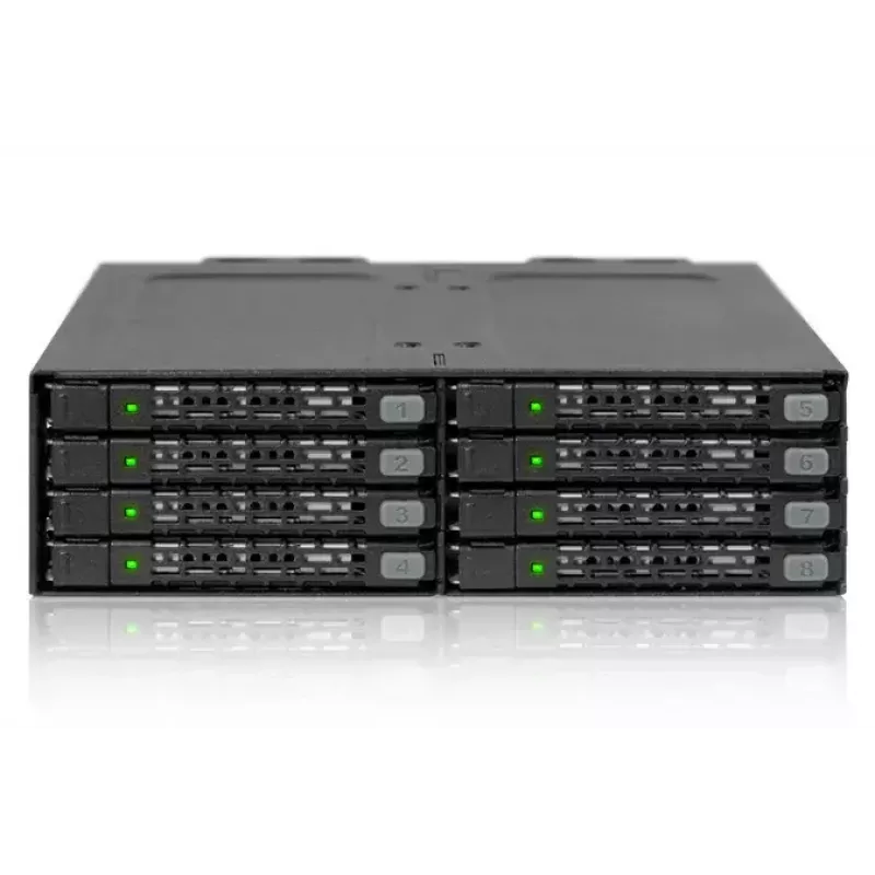 Conjunto de discos Icy Dock MB998SP-B preto 8 unidades