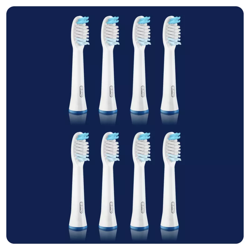 Cabeça de escova de dentes Oral-B Pulsonic Clean 81748491 8 unid. branco