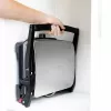 Grelhador de contacto CECOTEC Rock'nGrill 2000 — 2000 W, retangular, preto/aço inoxidável, termostato ajustável, 340×330×130 mm