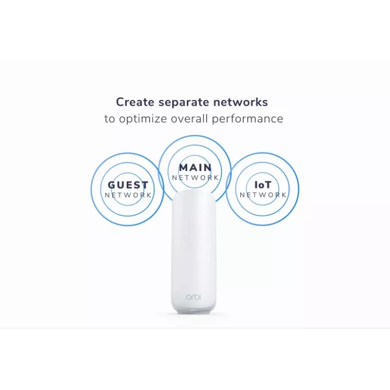 NETGEAR Orbi 370 Dual-Band (2,4 GHz / 5 GHz) Wi-Fi 7 (802.11be) branco 2 interno