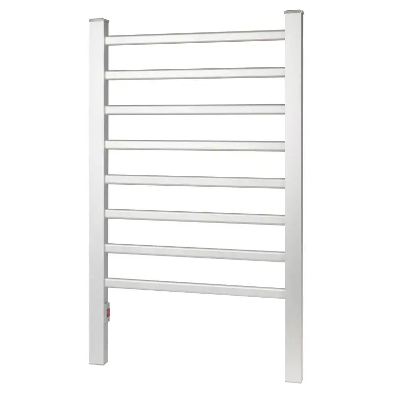 ProfiCare PC-EHW 3115 toalheiro elétrico, 125 W, montagem na parede ou independente, prateado