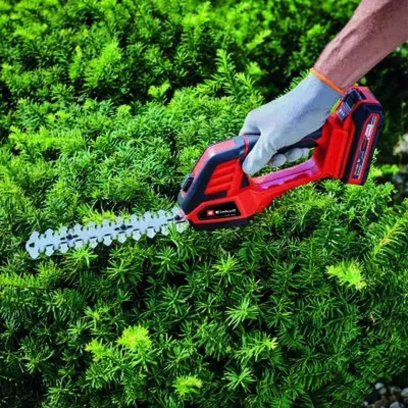Tesoura de relva sem fio Einhell GE-CG 18/100 Li T-Solo 10 cm 18 V
