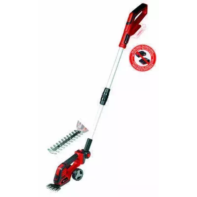 Tesoura de relva sem fio Einhell GE-CG 18/100 Li T-Solo 10 cm 18 V