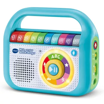 VTech Baby O meu primeiro leitor de música, brinquedo musical, 2 ano(s), AA, 480 g, azul, branco