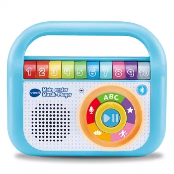 VTech Baby O meu primeiro leitor de música, brinquedo musical, 2 ano(s), AA, 480 g, azul, branco