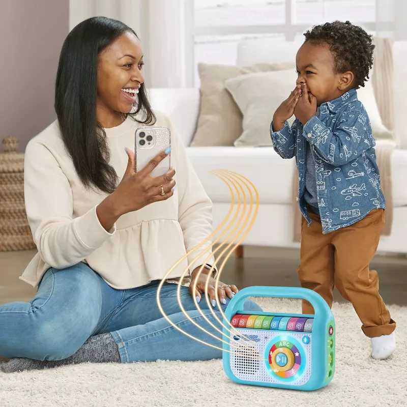 VTech Baby O meu primeiro leitor de música, brinquedo musical, 2 ano(s), AA, 480 g, azul, branco