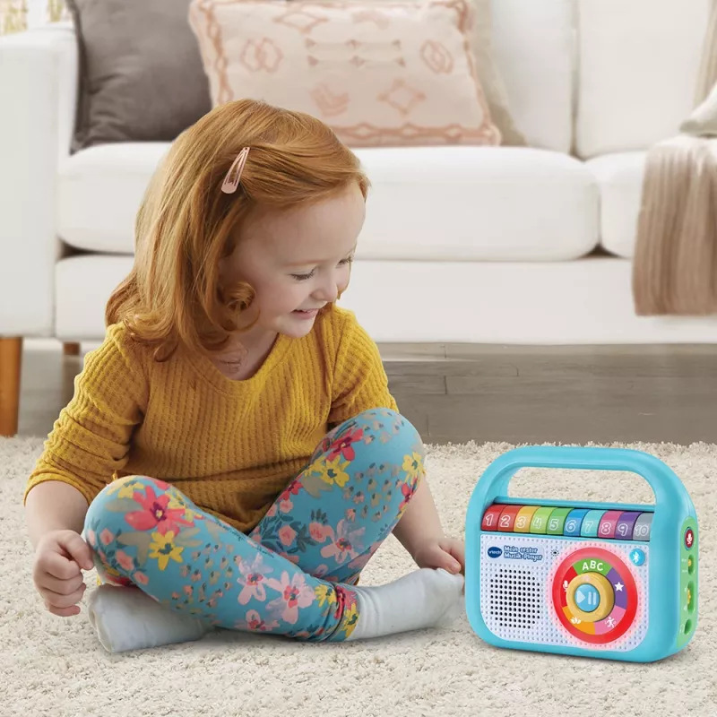 VTech Baby O meu primeiro leitor de música, brinquedo musical, 2 ano(s), AA, 480 g, azul, branco