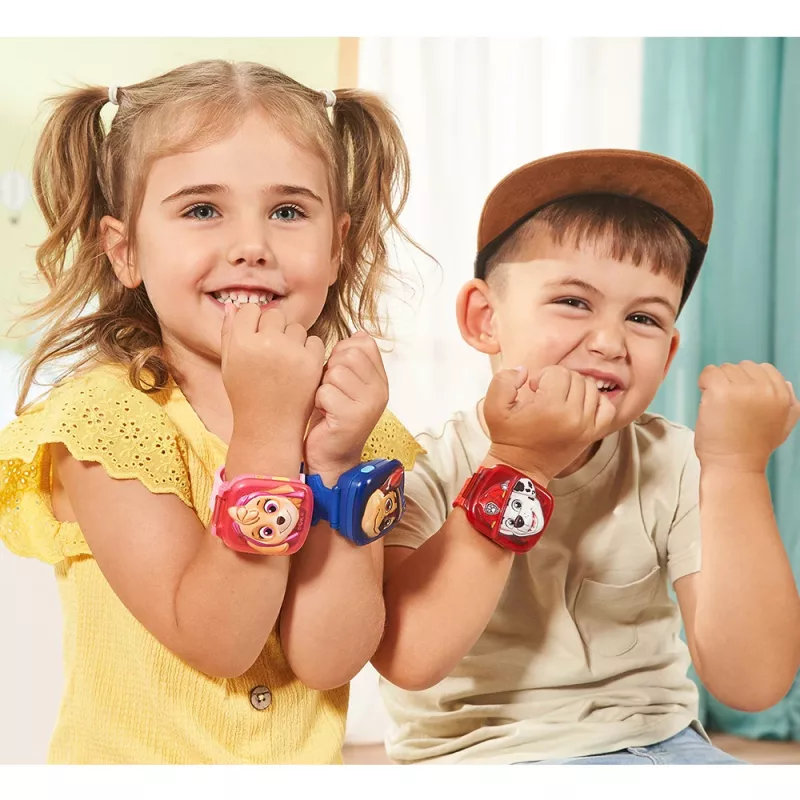 Relógio de aprendizagem VTech PAW Patrol Chase relógio infantil