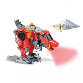 VTech Switch & Go Dino's Fighter-Velociraptor vermelho 3+