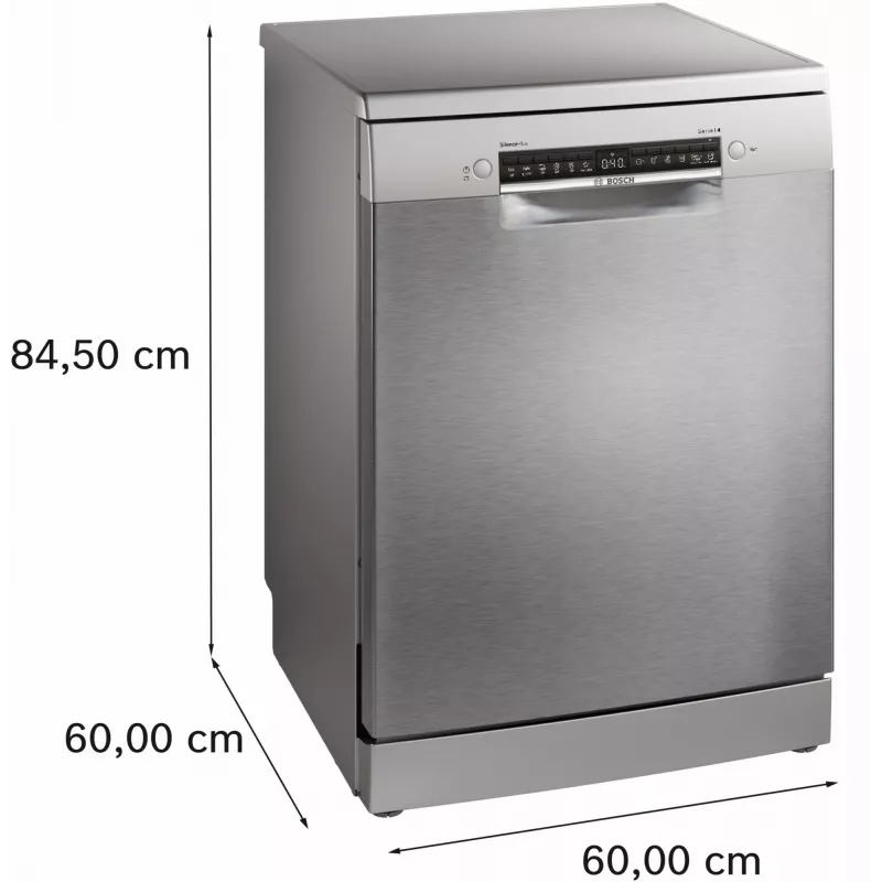 Máquina de lavar loiça Bosch Serie 4 SMS4EMI06E de instalação livre 14 conjuntos