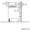 Placa Bosch Serie 6 PXV845HC1E preta integrada 80 cm placa de indução 5 zona(s)