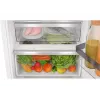 Combinado de encastrar frigorífico-congelador Bosch Serie 4 KIN96VFD0 — 290 l no total (215 l de frigorífico / 75 l de congelador), NoFrost, congelador em baixo, abertura da porta reversível