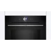 Forno de encastrar Bosch Serie 8 HMG7361B1, 67 L, 3600 W, preto, controlo por toque