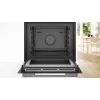 Forno de encastrar Bosch Serie 8 HMG7361B1, 67 L, 3600 W, preto, controlo por toque