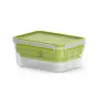 Lancheira EMSA CLIP & GO XL 2,3 L verde, transparente 1 unid.