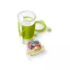 Lancheira EMSA CLIP & GO 0,45 L plástico verde, transparente 1 unid.