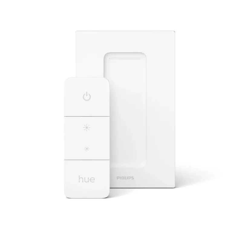 Interruptor de regulação Philips (modelo mais recente), dimmer e interruptor, IEEE 802.15.4, IP20, externo, botões, branco