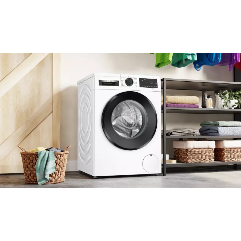 Máquina de lavar roupa Bosch Serie 6 WGG234070 de carregamento frontal 8 kg 1400 rpm branca