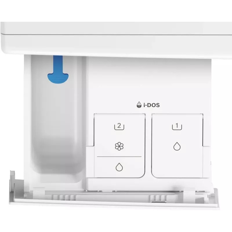 Bosch Serie 8 WGB244A40 máquina de lavar roupa de carga frontal, 9 kg, 1400 rpm, i-Dos, branco/preto