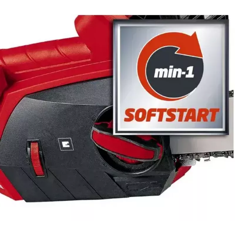 Motosserra Einhell GE-EC 2240 2200 W preta vermelha