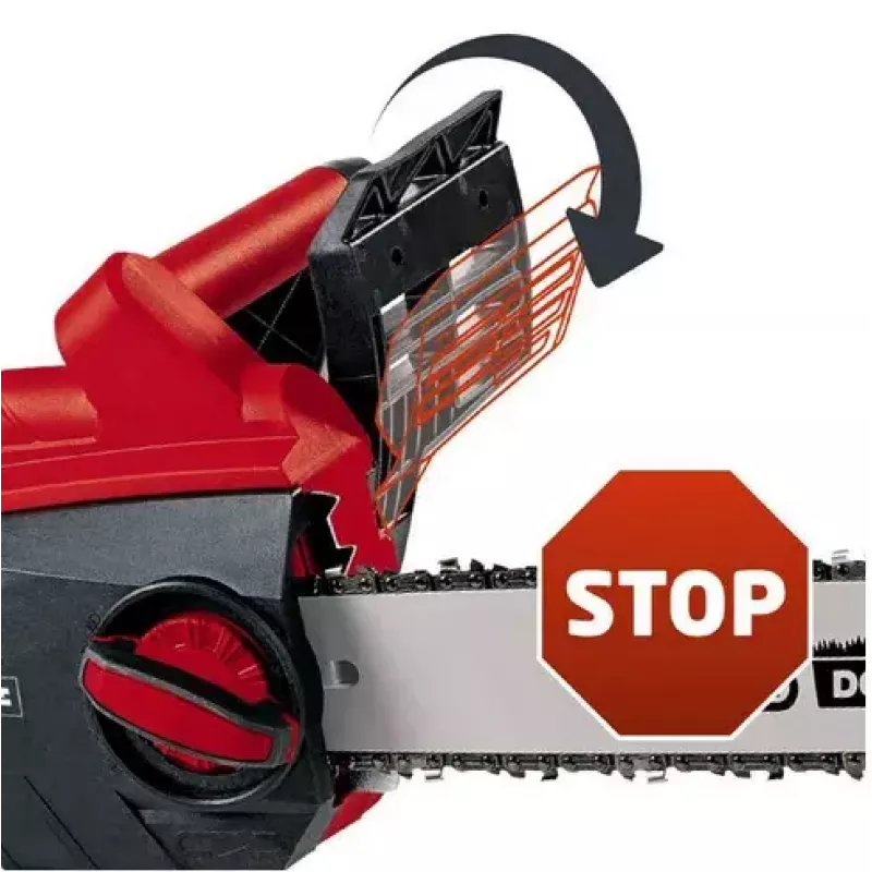 Motosserra Einhell GE-EC 2240 2200 W preta vermelha
