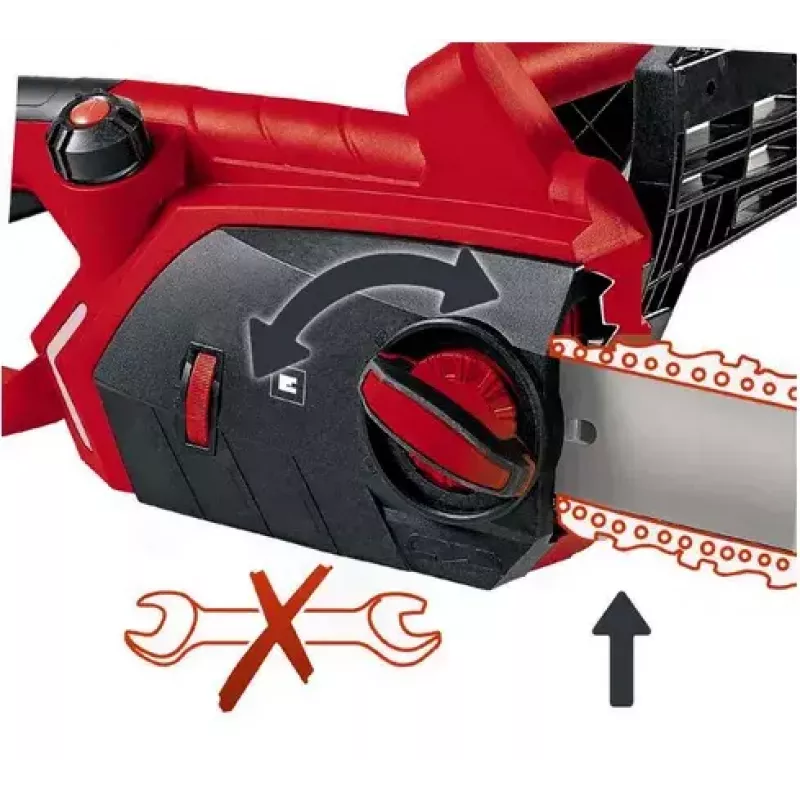 Motosserra Einhell GE-EC 2240 2200 W preta vermelha