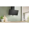 Exaustor Bosch DWK85DK60, exaustor de encastrar tipo campânula, preto, 80 cm de largura