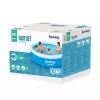 Conjunto de piscina insuflável redonda Bestway Fast Set 3,05 m x 66 cm, 3200 L, piscina insuflável, criança e adulto, azul, branco, 9,26 kg