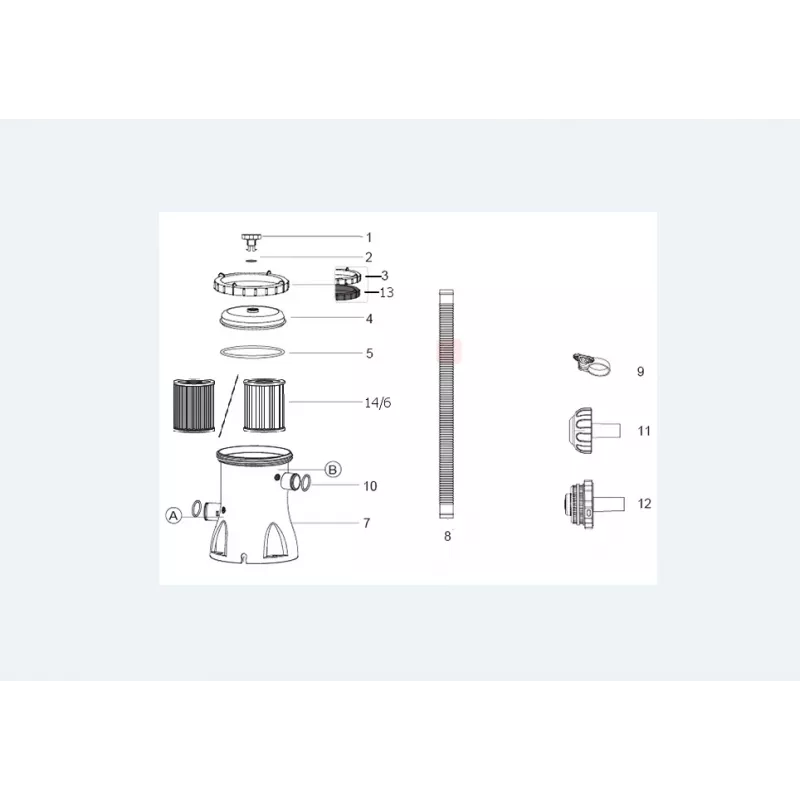 Conjunto de piscina insuflável redonda Bestway Fast Set 3,05 m x 66 cm, 3200 L, piscina insuflável, criança e adulto, azul, branco, 9,26 kg