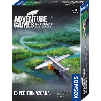 Kosmos Adventure Games - Expedition Azcana Jogo de tabuleiro Viagens/Aventura