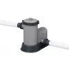Bestway 56977 Piscina desmontável com estrutura de aço redonda 23062 L castanha