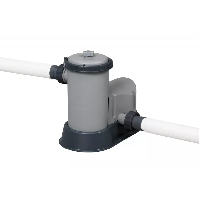 Bestway 56977 Piscina desmontável com estrutura de aço redonda 23062 L castanha